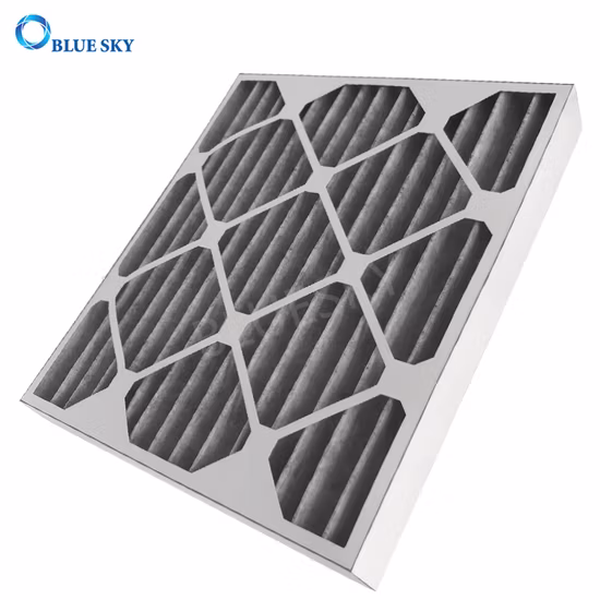 Custom Size 15.4*13.2*1.8inch High Efficiency Merv 8 Pleated Carbon AC Furnace Air Filters