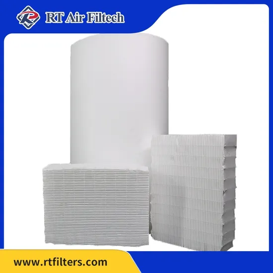 Filter Media Industrial Filter Paper Fiber Glass Filter Paper 
