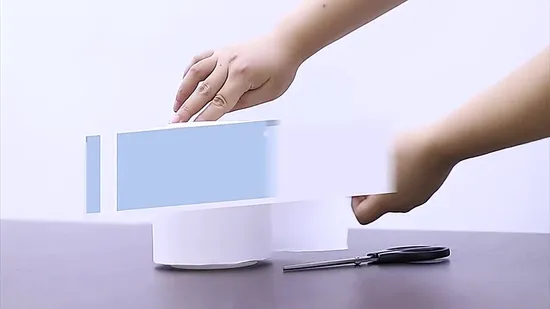 UNM Thicken ePTFE Black Tape Filter Membrane Waterproof PTFE Membrane for Outdoor Lighting 