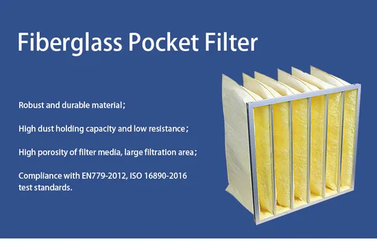 F8 Pocket Filter Roll Media for HVAC Filtration 