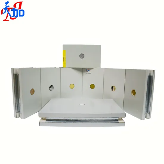 50mm Galvanized Handmade Double Glass Magnesium Rockwool Panel Cleanroom Sandwich Panel for Cleanroom/Laboratory/Factory 