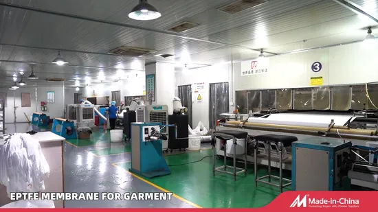 100% PTFE Membrane for Garment with FDA Report Best Price 