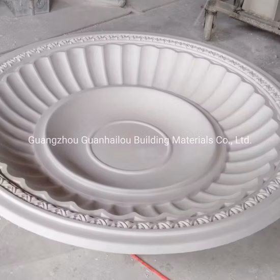 Gypsum Plaster and Glassfiber Interior Decoration
