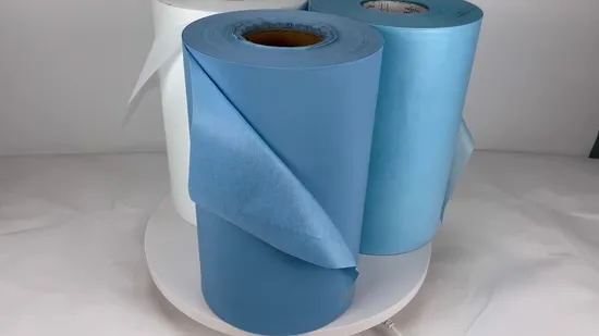 PE Film Coated Viscose Raw Material for Surgical Drapes 