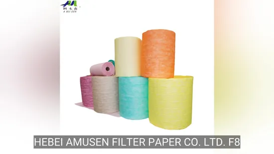 F8 HVAC Filter Material Breathable Pocket Filter Media 