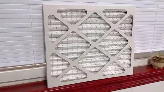 Industrial 20X20X1 14X14X1 20X25X1 Merv 8 Pleated Furnace AC Air Replacement Filter 