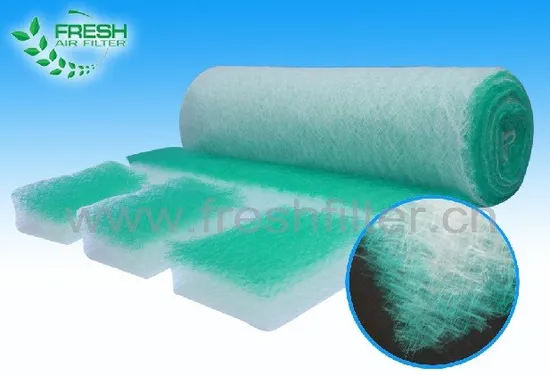60mm Fiberglass Filter Media for Paint Booth 