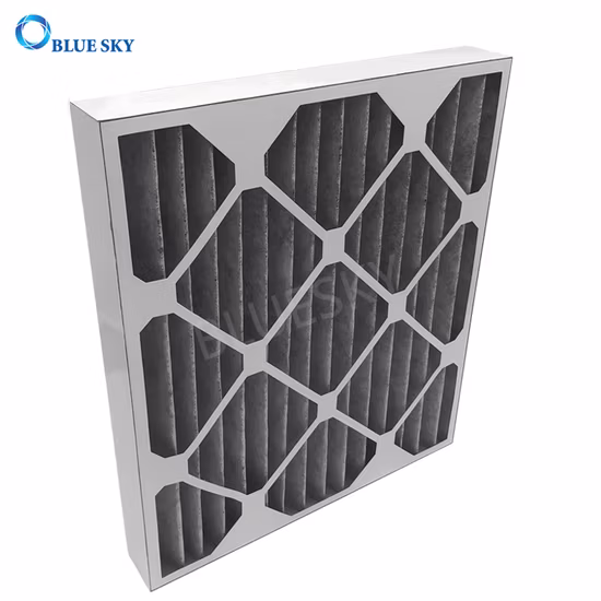 Custom Size 15.4*13.2*1.8inch High Efficiency Merv 8 Pleated Carbon AC Furnace Air Filters