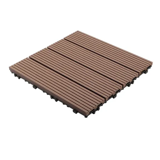 Exterior 3D Embossing Finish Decking Outdoor Flooring WPC Composite Material 