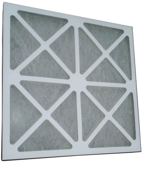 Customize Paper Frame Cardboard Frame Air Filters Merv 1 Merv8 Merv 11 20X20X1 Inch Fiberglass Nonwoven Fabric Pleat Non